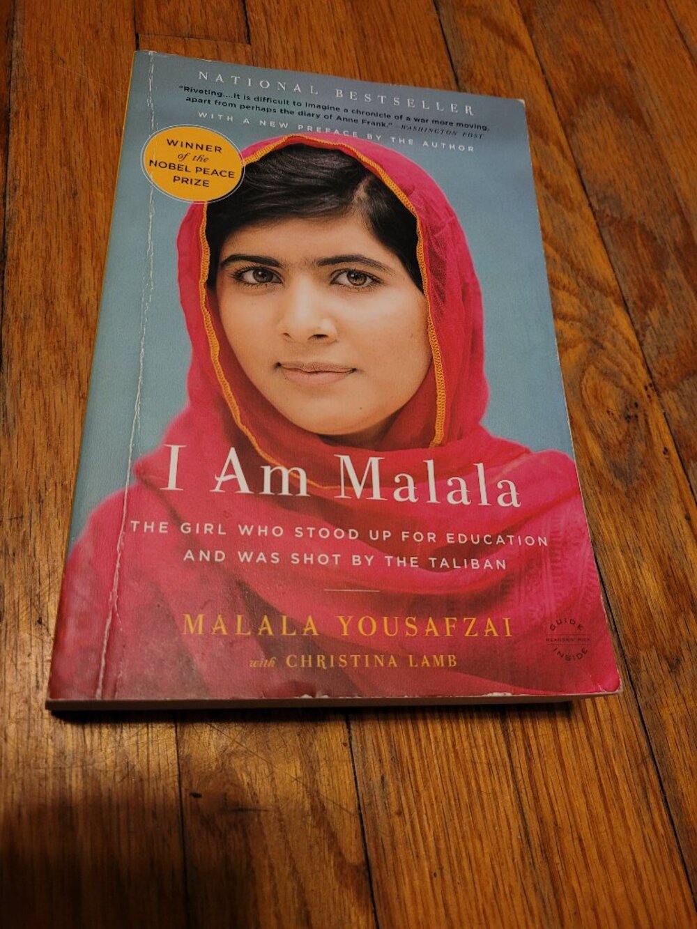 I Am Malala by Malala Yousafzai Paperback Memoir Biography Book